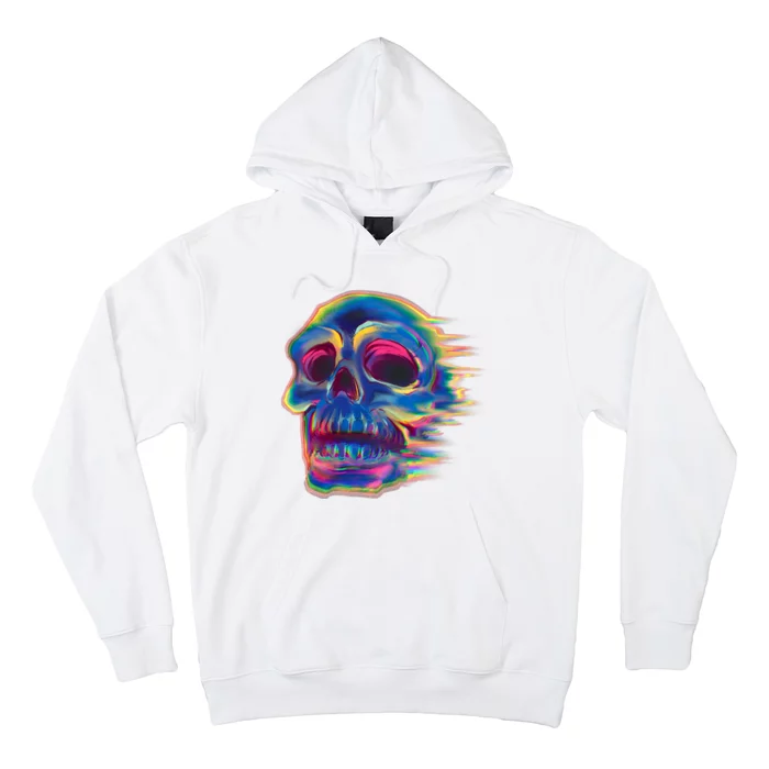 Trippy Colorful Skull Hoodie