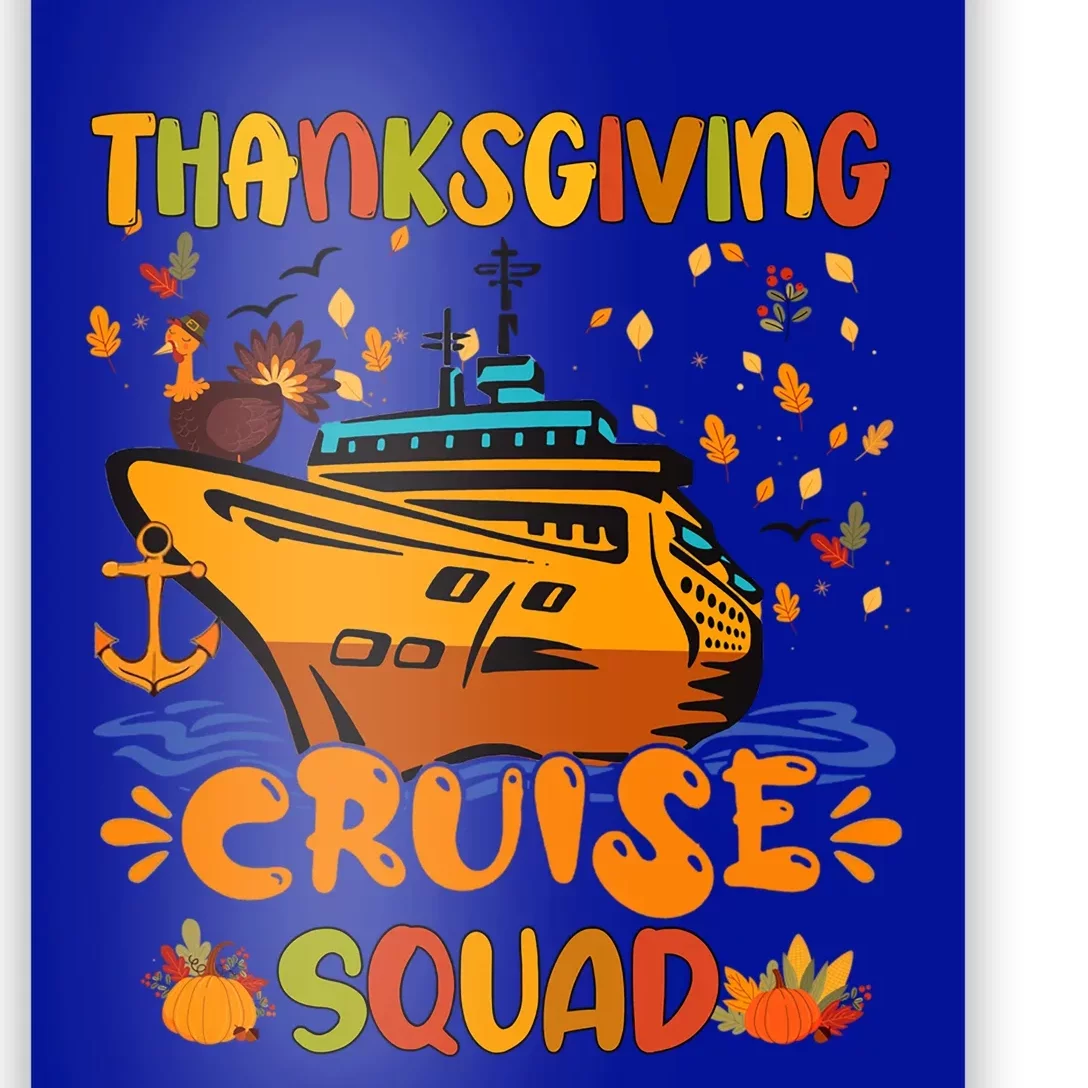 Thanksgiving Cruise Squad Matching Family Vacation Trip Gift Poster