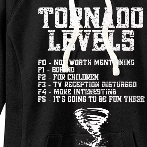 Tornado Chaser Storm Chaser Women's Fleece Hoodie