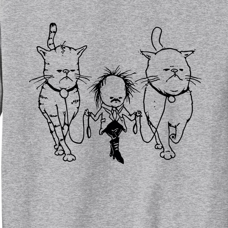 Theartofpants Cat Strut Tall Sweatshirt