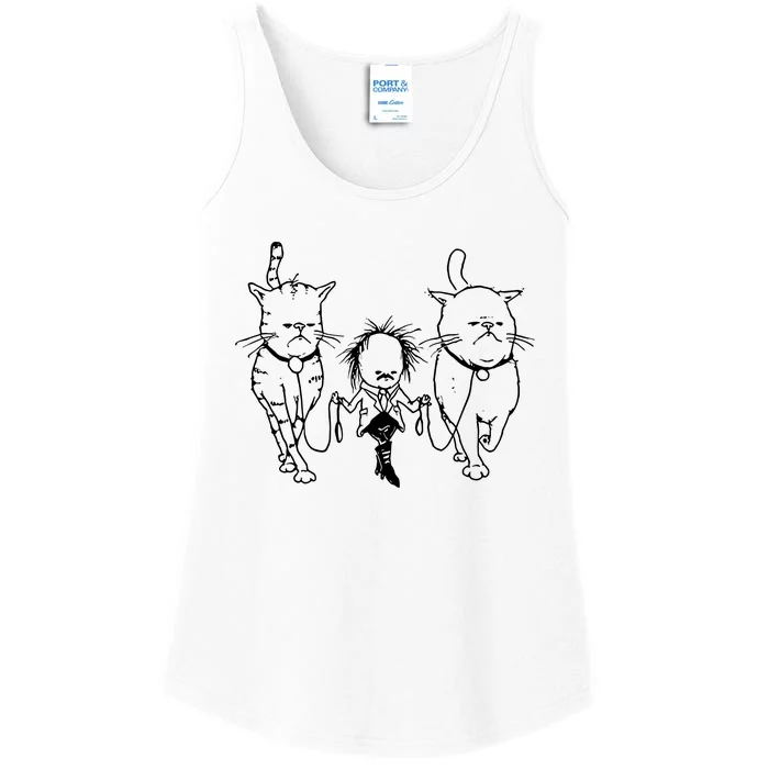 Theartofpants Cat Strut Ladies Essential Tank