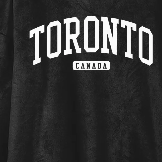 Toronto Canada Style Hooded Wearable Blanket