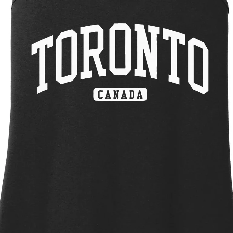 Toronto Canada Style Ladies Essential Tank