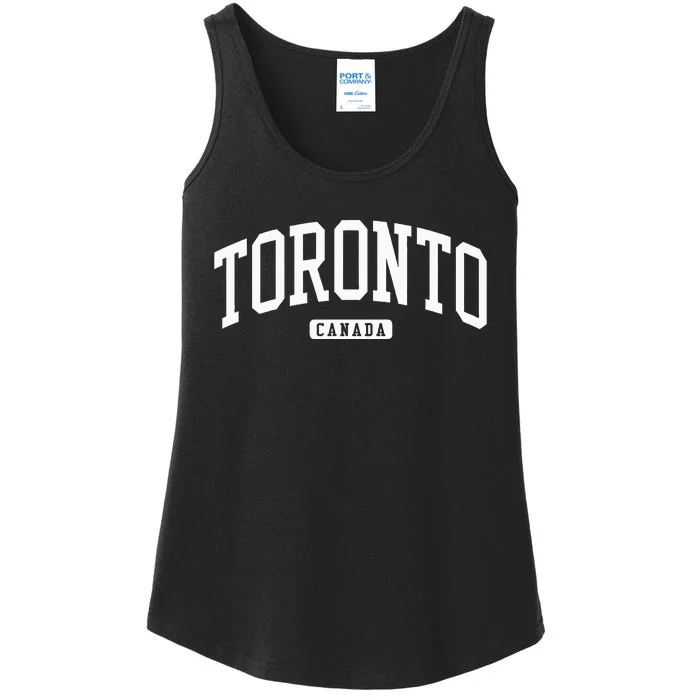 Toronto Canada Style Ladies Essential Tank