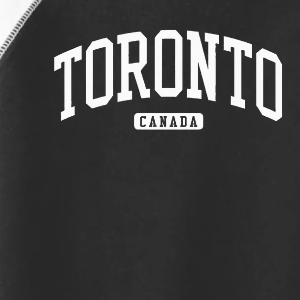 Toronto Canada Style Toddler Fine Jersey T-Shirt