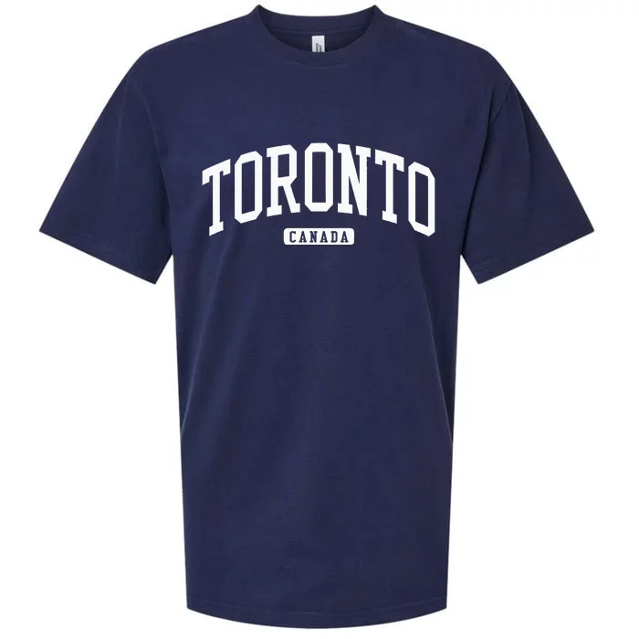 Toronto Canada Style Sueded Cloud Jersey T-Shirt