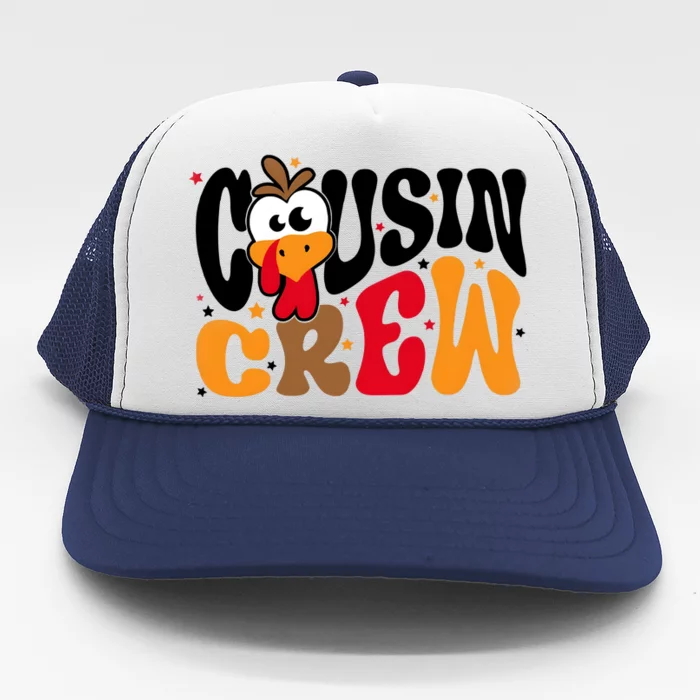 Thanksgiving Cousin Squad Cousin Crew Trucker Hat