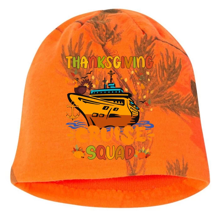 Thanksgiving Cruise Squad Matching Family Vacation Turkey Gift Kati - Camo Knit Beanie