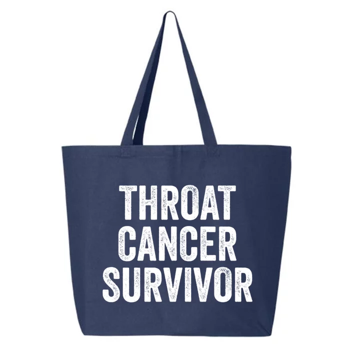 Throat Cancer Survivor Gift 25L Jumbo Tote