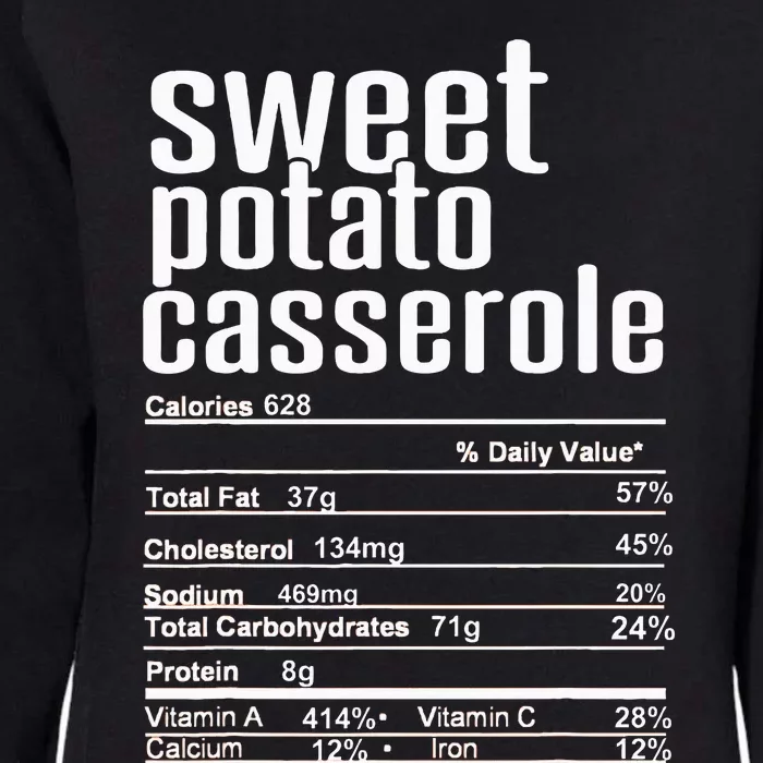 Thanksgiving Christmas Sweet Potato Casserole Womens California Wash Sweatshirt