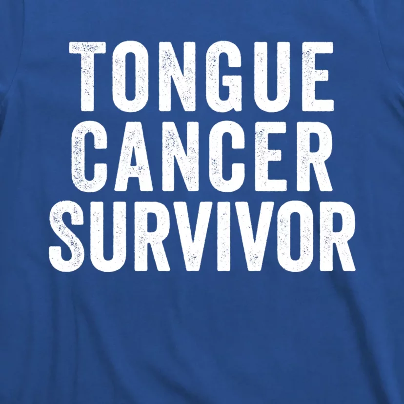 Tongue Cancer Survivor Gift T-Shirt