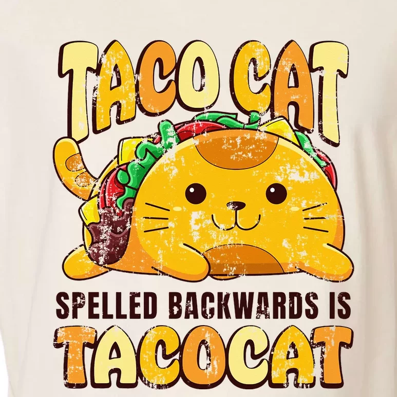 Taco Cat spelled Backwards is Tacocat Cinco de Mayo Kawaii Classic Garment-Dyed Women's Muscle Tee