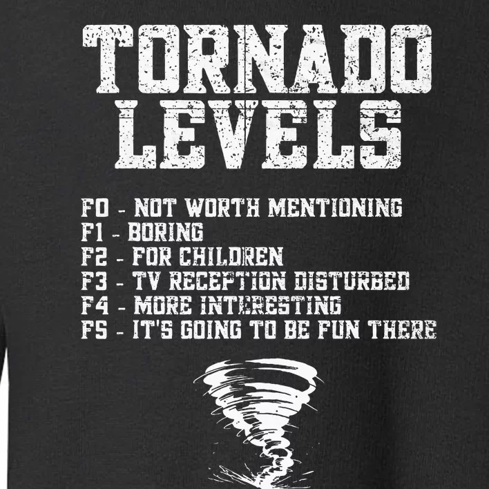 Tornado Chaser Storm Chaser Toddler Sweatshirt