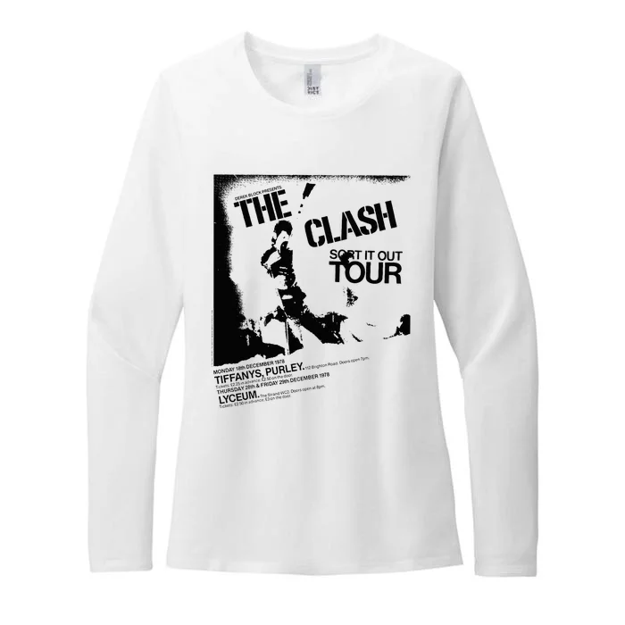 T.H.E. .C.L.A.S.H Sort It Out T.O.U.R Womens CVC Long Sleeve Shirt