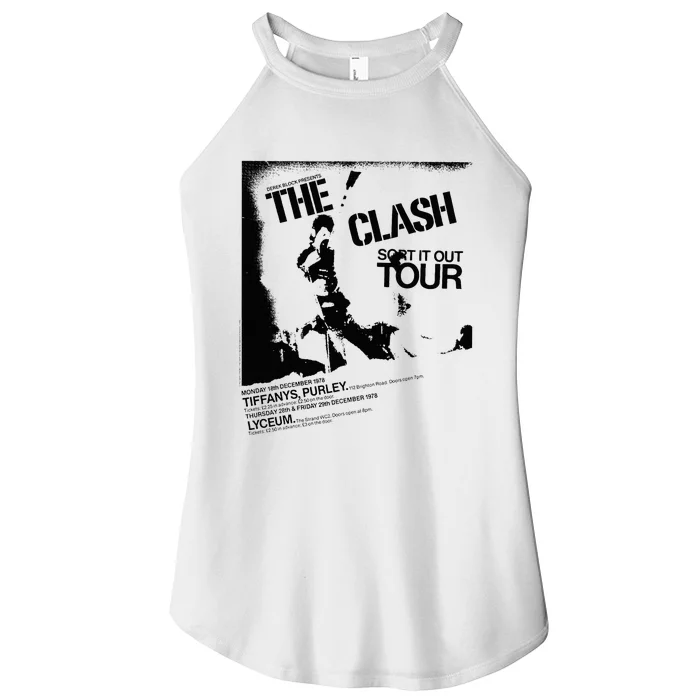 T.H.E. .C.L.A.S.H Sort It Out T.O.U.R Women’s Perfect Tri Rocker Tank