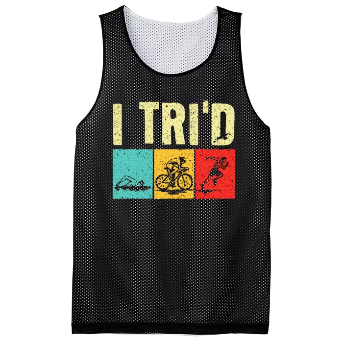 Triathlon Cyclist Swimmer Triathletes Mesh Reversible Basketball Jersey Tank