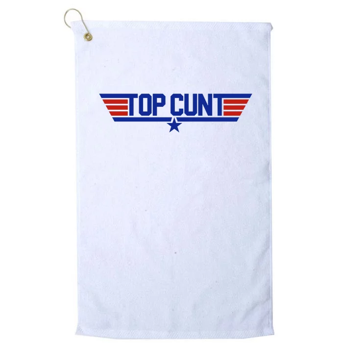 Top Cunt Platinum Collection Golf Towel