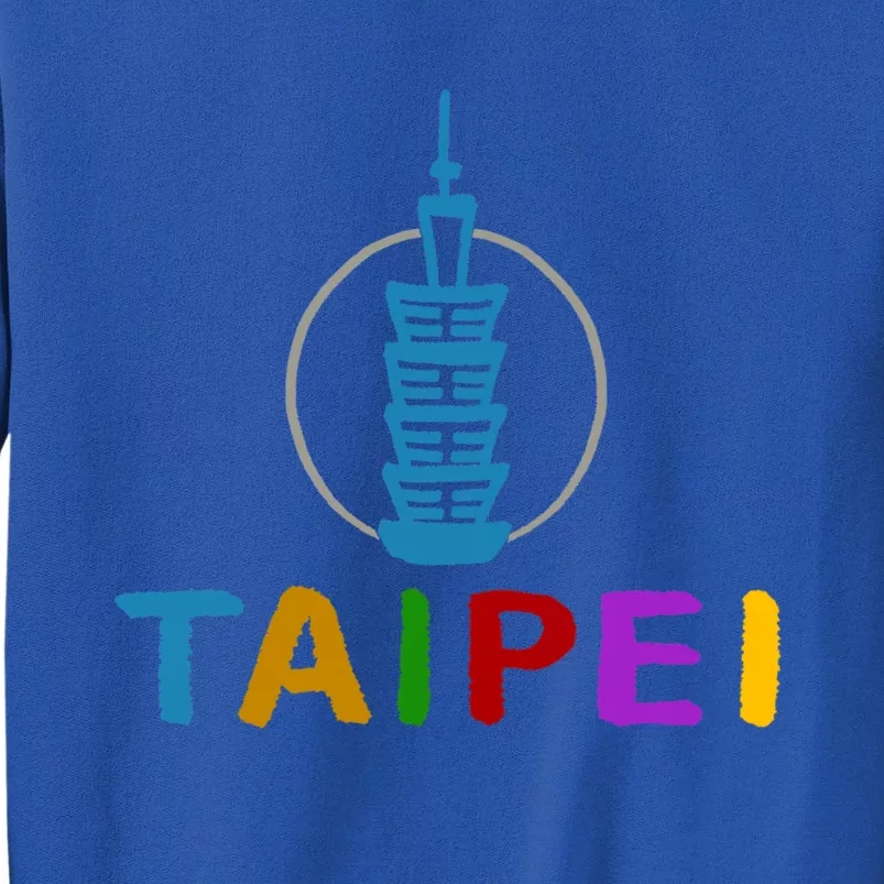 Taipei City Taiwan Souvenir Gift Great Gift Tall Sweatshirt