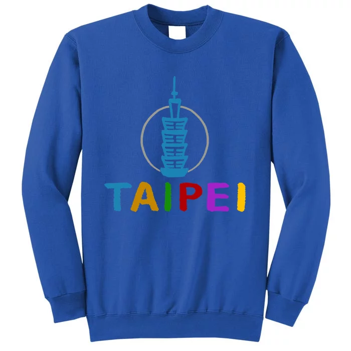 Taipei City Taiwan Souvenir Gift Great Gift Tall Sweatshirt