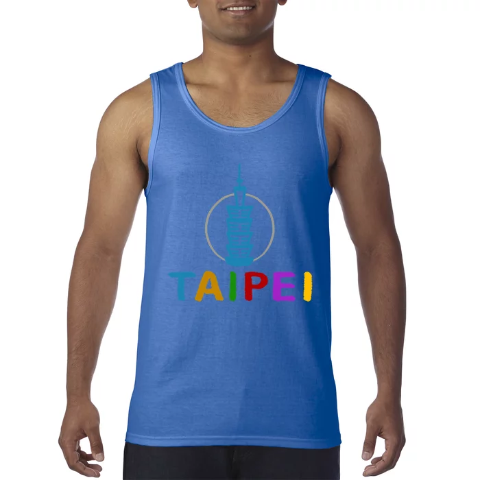 Taipei City Taiwan Souvenir Gift Great Gift Tank Top