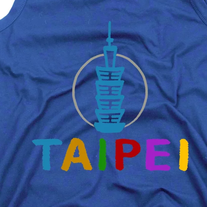 Taipei City Taiwan Souvenir Gift Great Gift Tank Top