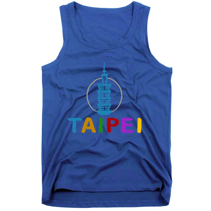 Taipei City Taiwan Souvenir Gift Great Gift Tank Top