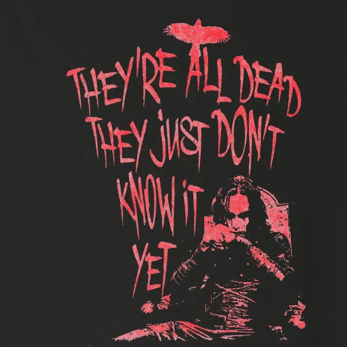 The Crow – Theyre All Dead Toddler Long Sleeve Shirt