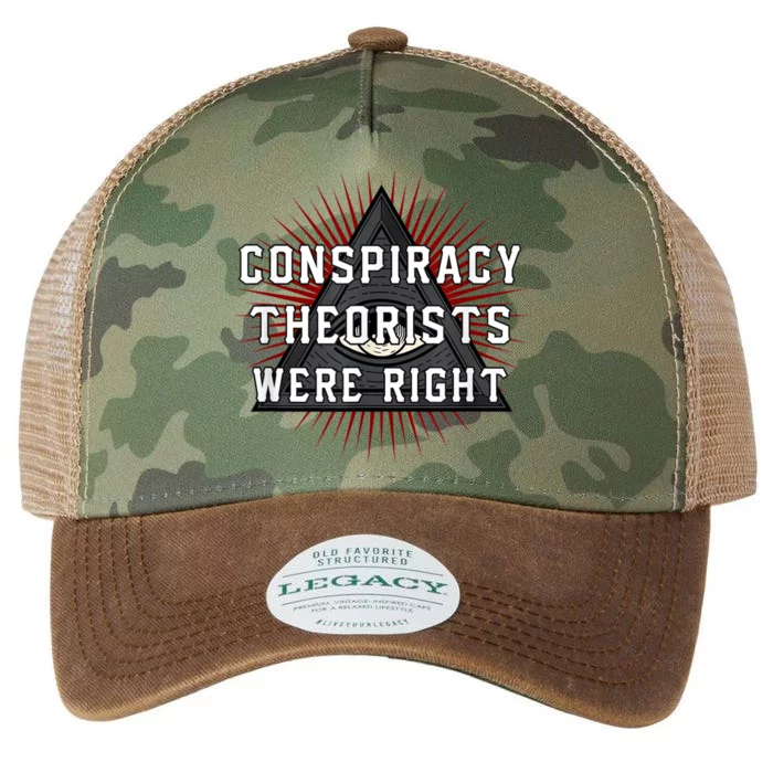 The Conspiracy Theorists Were Right Legacy Tie Dye Trucker Hat