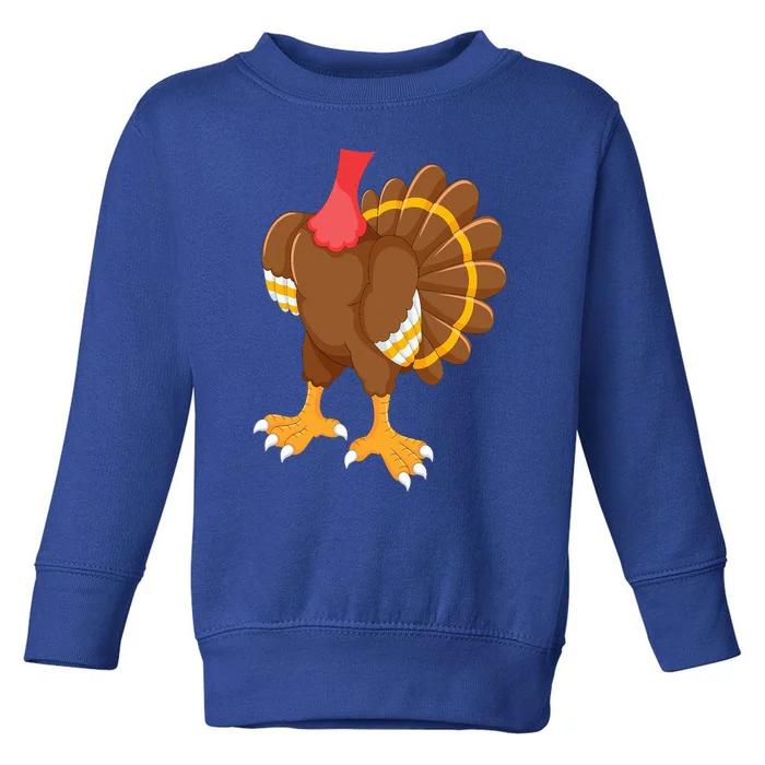 Turkey Costume Toddler Sweatshirt