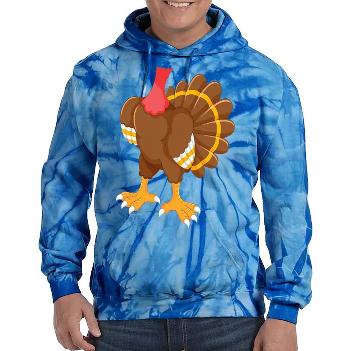 Turkey Costume Tie Dye Hoodie