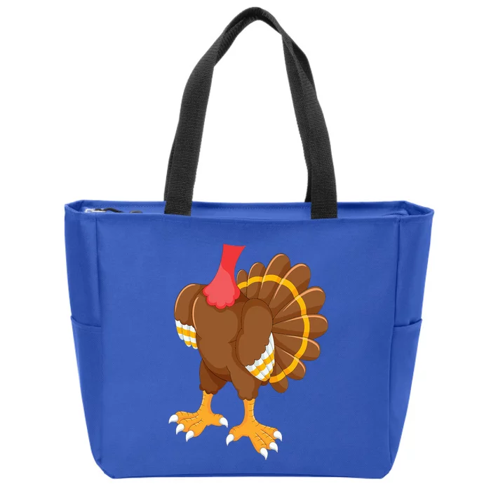 Turkey Costume Zip Tote Bag