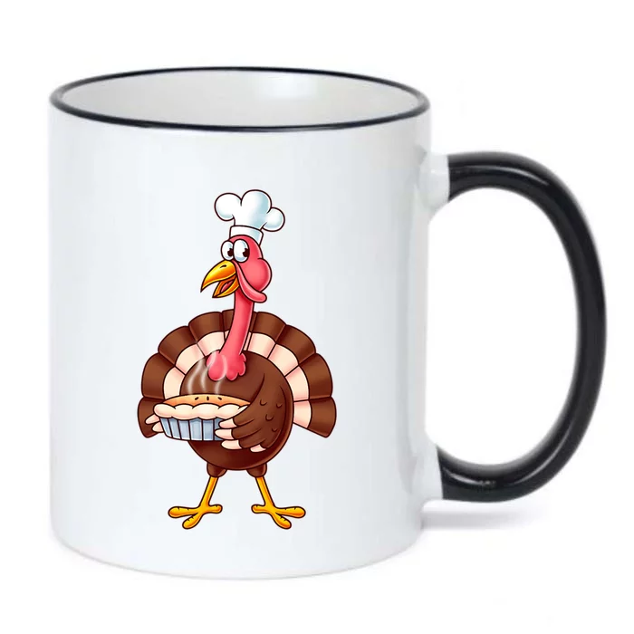 Turkey Cook Thanksgiving Design Cooking Squad Turkey Day Gift Black Color Changing Mug