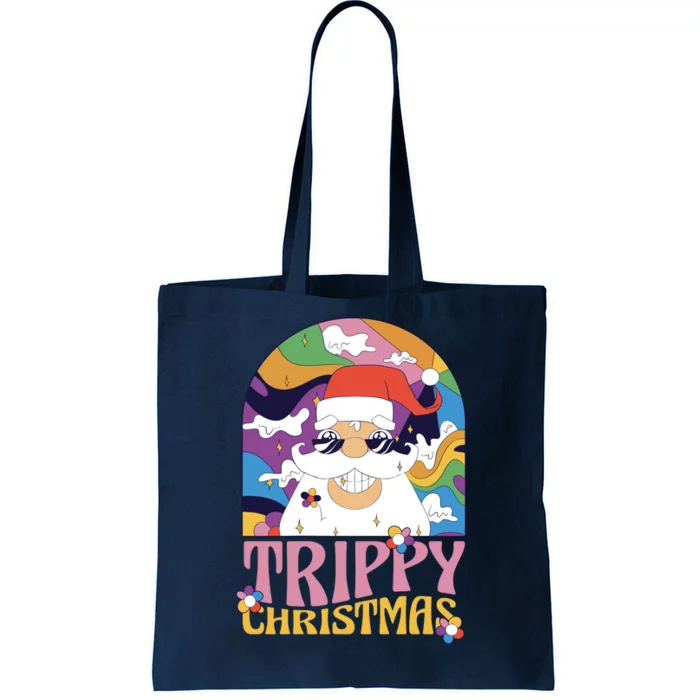 Trippy Christmas Tote Bag