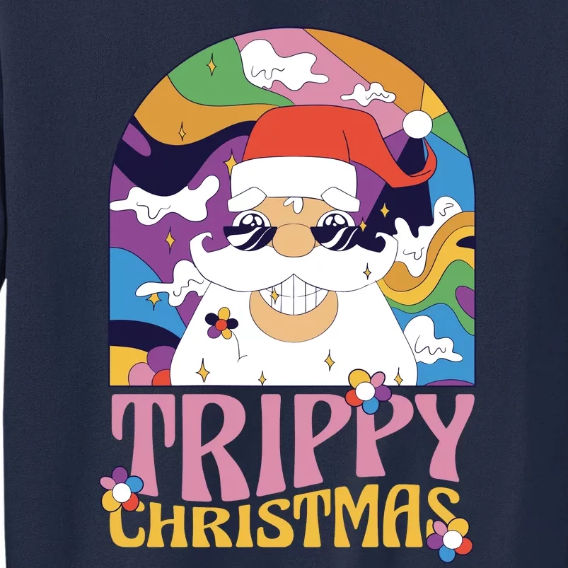 Trippy Christmas Tall Sweatshirt