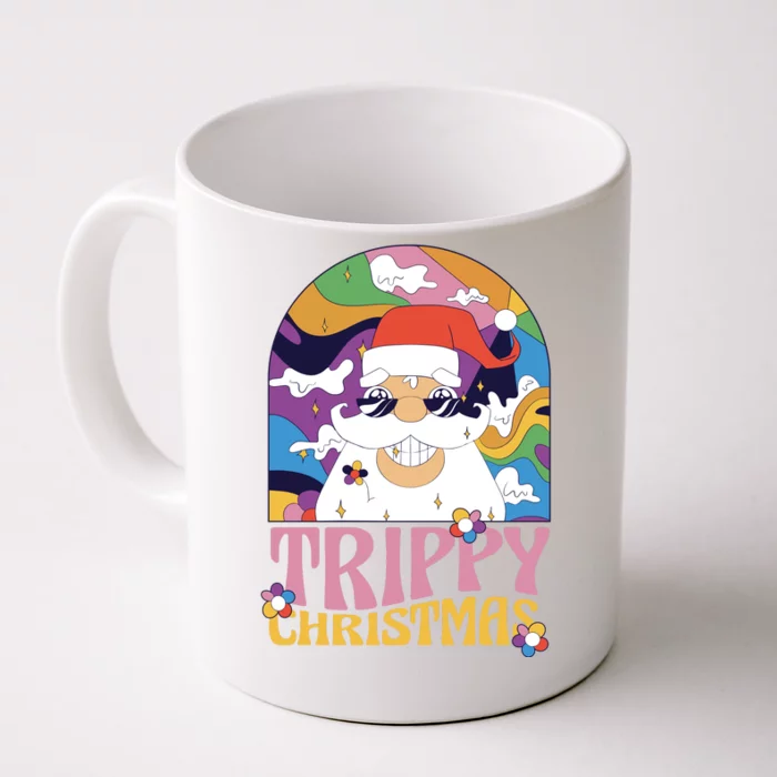 Trippy Christmas Front & Back Coffee Mug