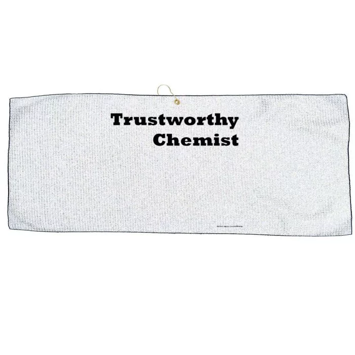 Trustworthy Chemist Large Microfiber Waffle Golf Towel