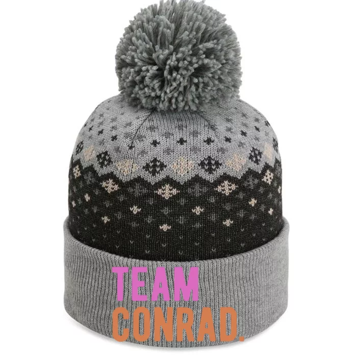 Team Conrad The Baniff Cuffed Pom Beanie