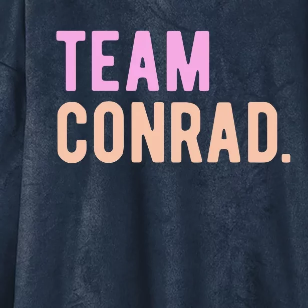 Team Conrad Hooded Wearable Blanket