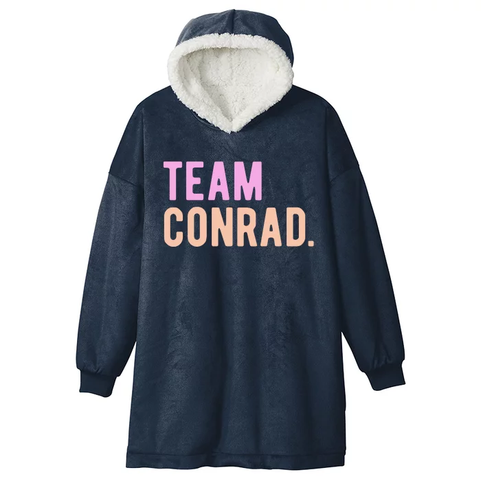 Team Conrad Hooded Wearable Blanket