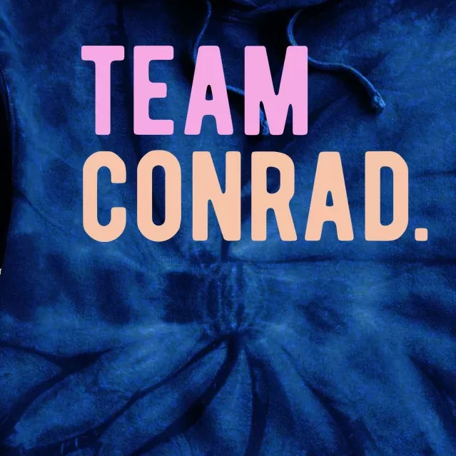 Team Conrad Tie Dye Hoodie