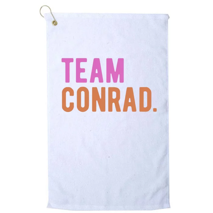 Team Conrad Platinum Collection Golf Towel