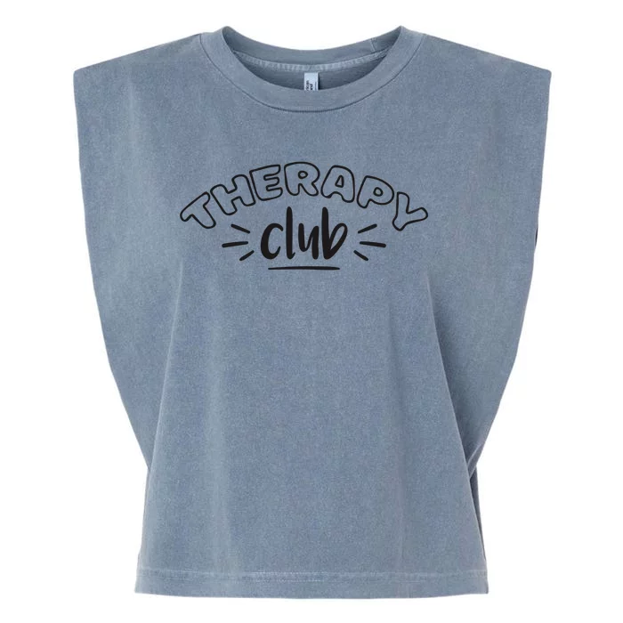 Therapy Club Garment-Dyed Women's Muscle Tee