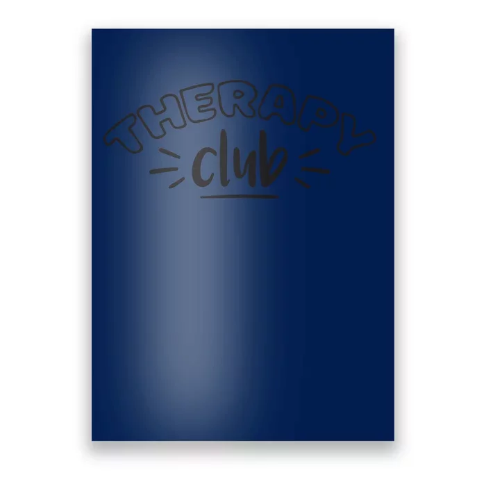 Therapy Club Poster