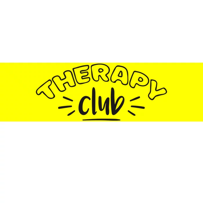 Therapy Club Bumper Sticker