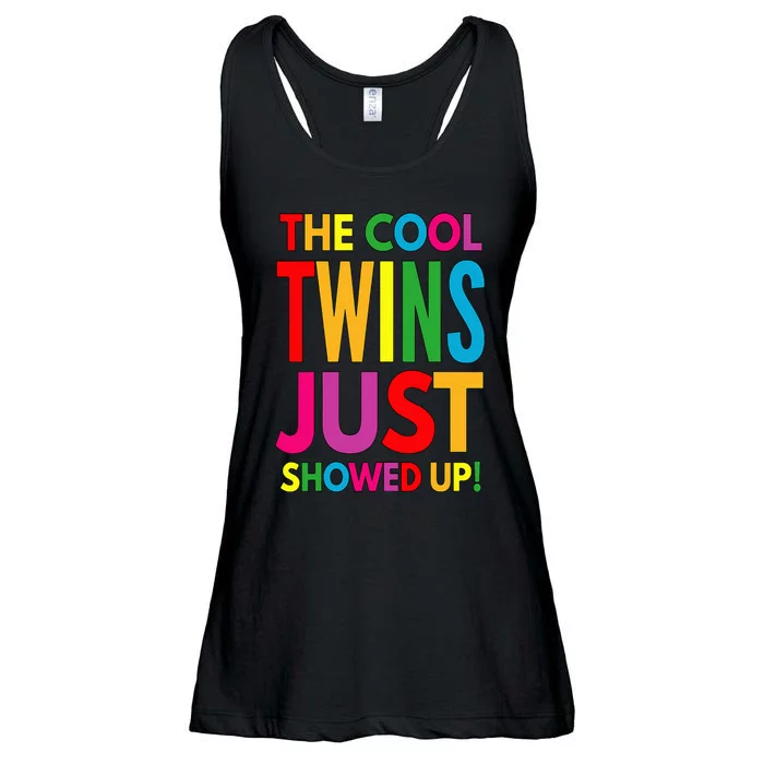 The Cool Twins Just Showed up Funny Twins Ladies Essential Flowy Tank