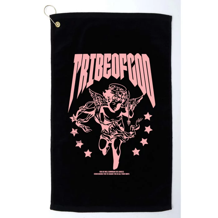 Tribeofgod Cmnd Platinum Collection Golf Towel