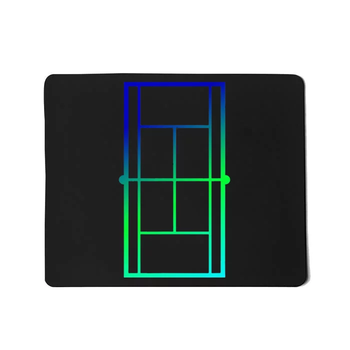 Tennis Court Tennis Lines Court Tennis Mousepad