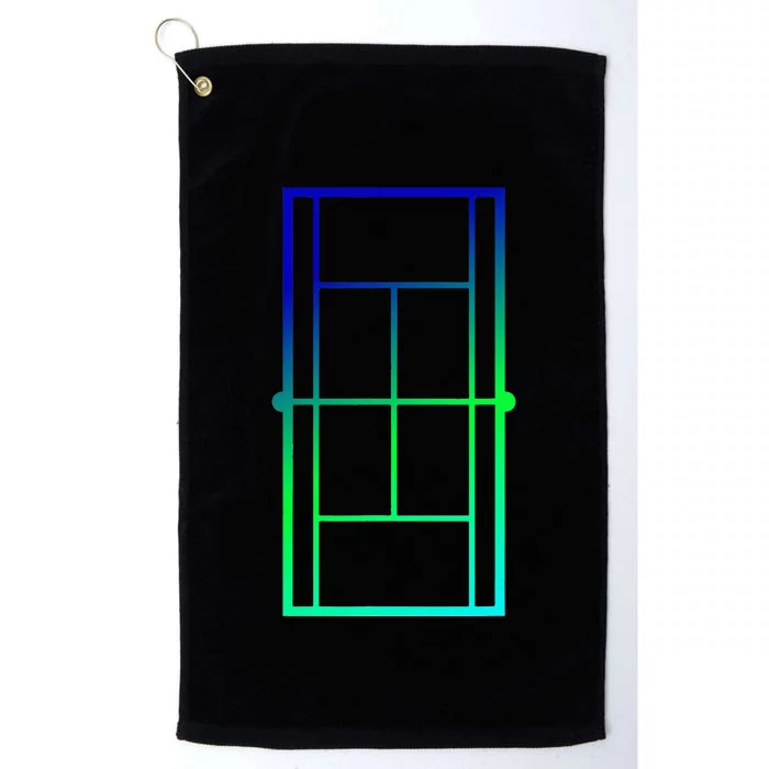 Tennis Court Tennis Lines Court Tennis Platinum Collection Golf Towel