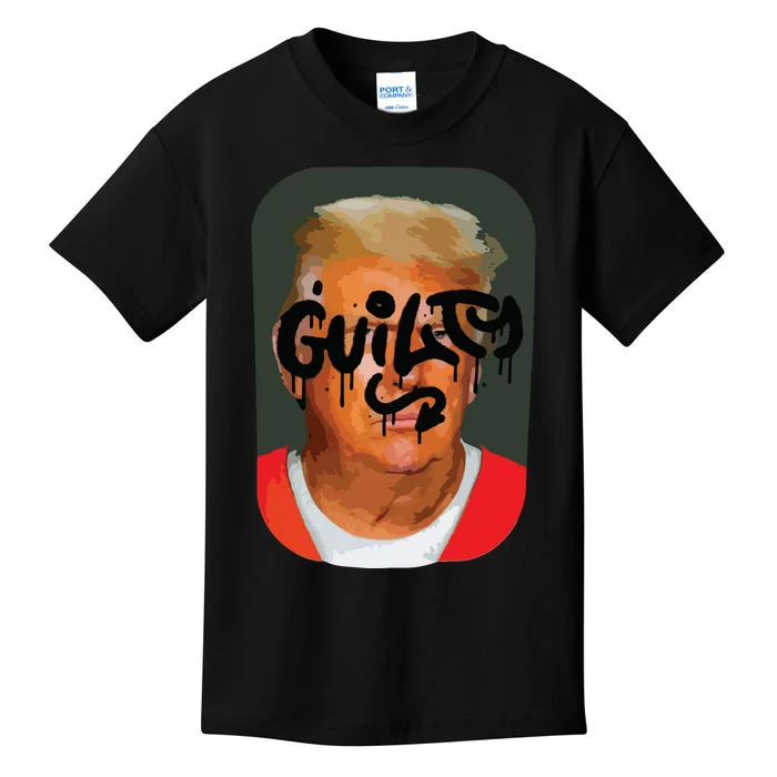 Trump Convicted Kids T-Shirt