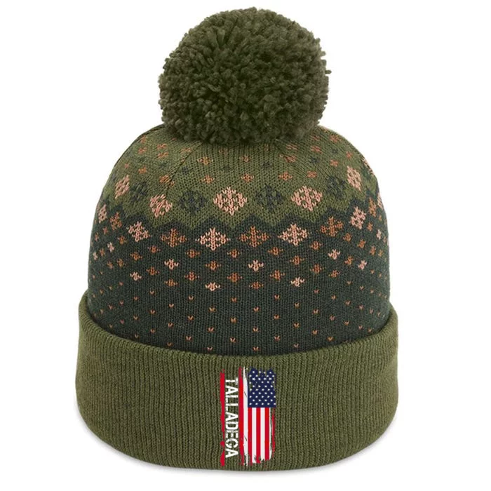 Talladega City The Baniff Cuffed Pom Beanie